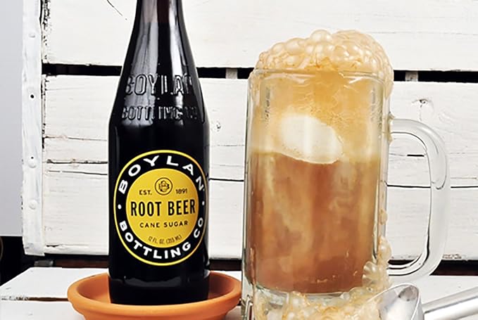 Boylan Soda Root Beer 12 Fl Oz 24 Count