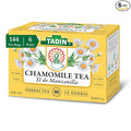 Tadin Chamomile Tea Herbal Tea Caffeine Free Tea Tea Bags Individually Wrapped 24 Tea Bags Per Box Pack of 6