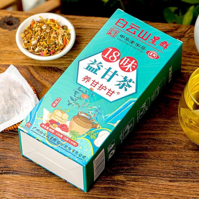 18 Flavors Liver Care Tea Herbal Tea for Liver - Nourish and Support Your Liver Health (60PCS)