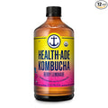 Health-Ade Kombucha Tea Organic Drink Fermented Tea with Living Probiotics Detoxifying Acids Supports Gut Health Non-GMO Vegan Gluten Free 12 Pack (16 Fl Oz Bottles) Berry Lemonade