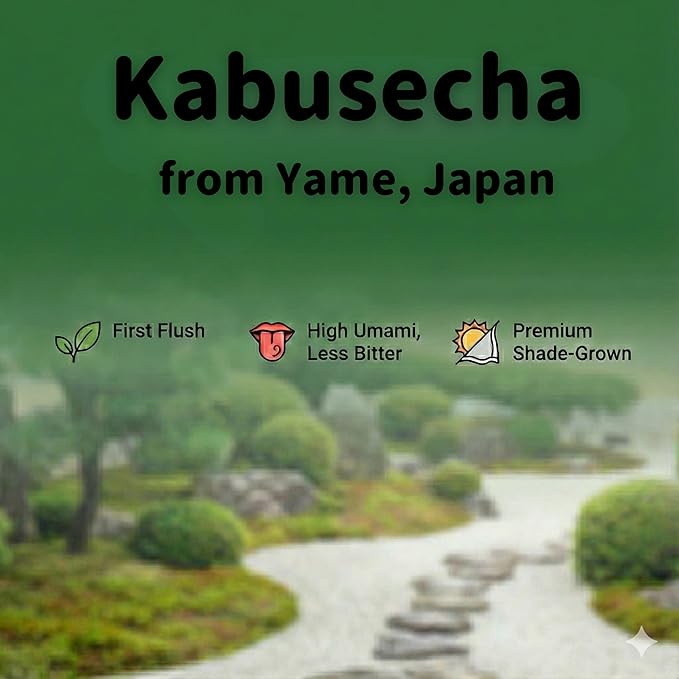 Kabusecha - Shade Grown Green Tea from Yame Japan
