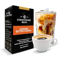 Christopher Bean Coffee - 396 servings 30 to 1 Blend Bag in Box Liquid Instant Coffee or Cold Brew Coffee Concentrate - Hot or Iced Coffee - Caramel Butter Crunch