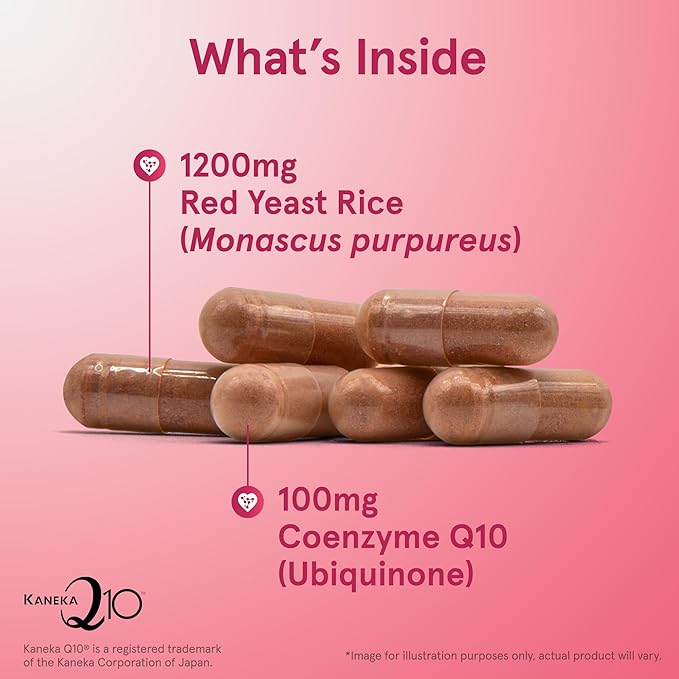 Jarrow Formulas Red Yeast Rice 1200 mg &amp Co-Q10 100 mg Per Serving-120 Veggie Caps-60 Servings &amp Heart Health-Vegan &amp Milk Thistle 150 mg with 30:1 Standardized Silymarin Extract