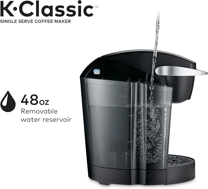 Keurig K-Classic Coffee Maker with McCafé Classic Collection Variety Pack 40 Count K-Cup Pods