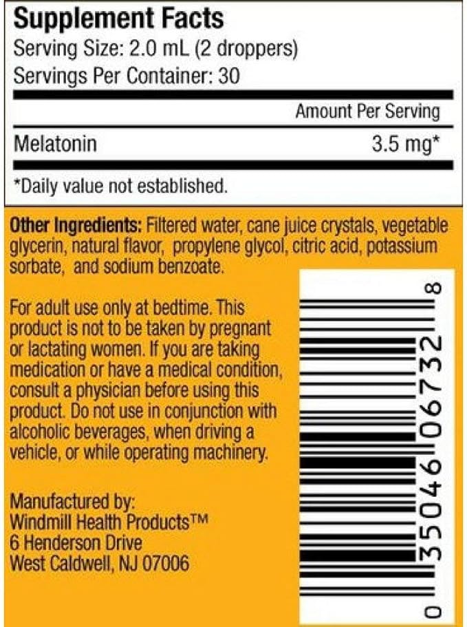 Nutritionworks Sleep Soundly Liquid 2 oz (Pack of 7)