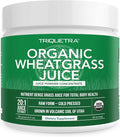 Organic Wheatgrass Juice Powder - Organic Grown in Volcanic Soil of Utah - Raw BioActive Form Cold-Pressed Then CO2 Dried 20:1 Concentrate Juice Extract - Unflavored (5.3 oz – 60 Servings)