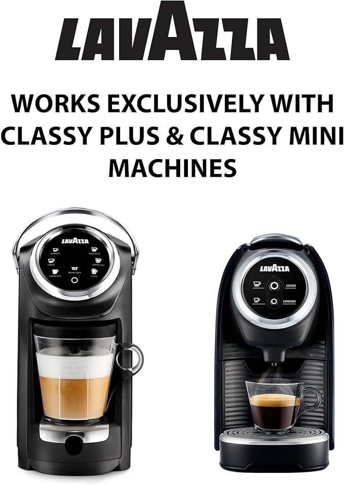 Lavazza Blue DEK Espresso Capsules Arabica and Robusta Blend Compatible with Lavazza Classy Machines (100 Capsules)