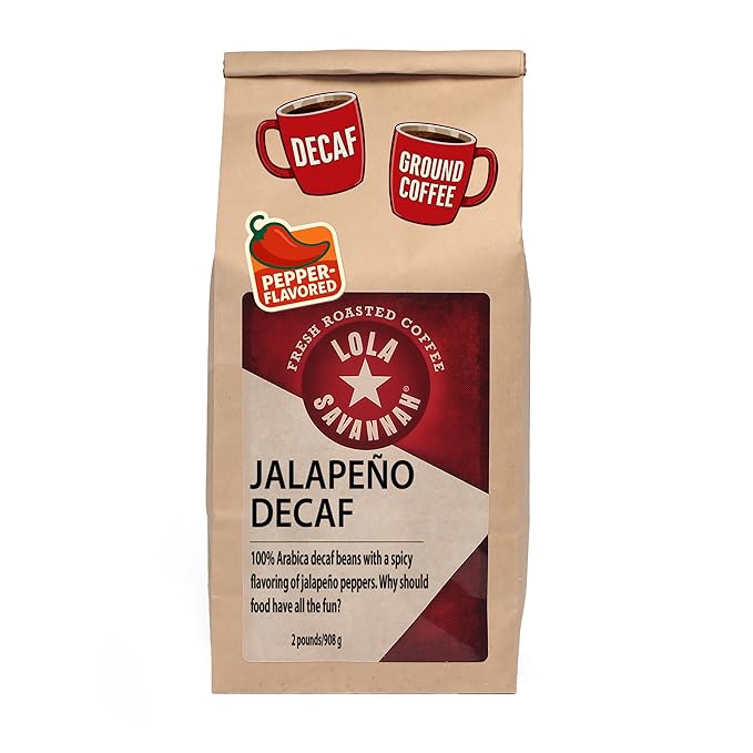 Lola Savannah Jalapeño Ground Decaf Coffee 2lb (32 oz)