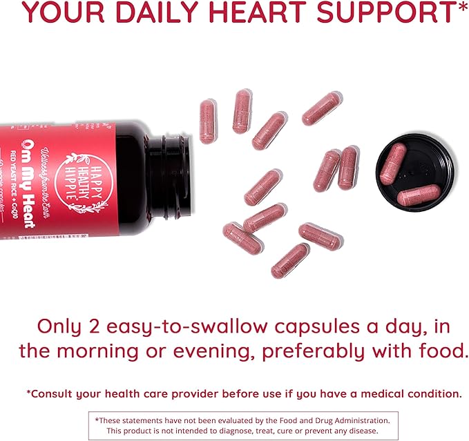 Red Yeast Rice with CoQ10 Supplement &amp Namastay in Bed Natural Sleep Aid
