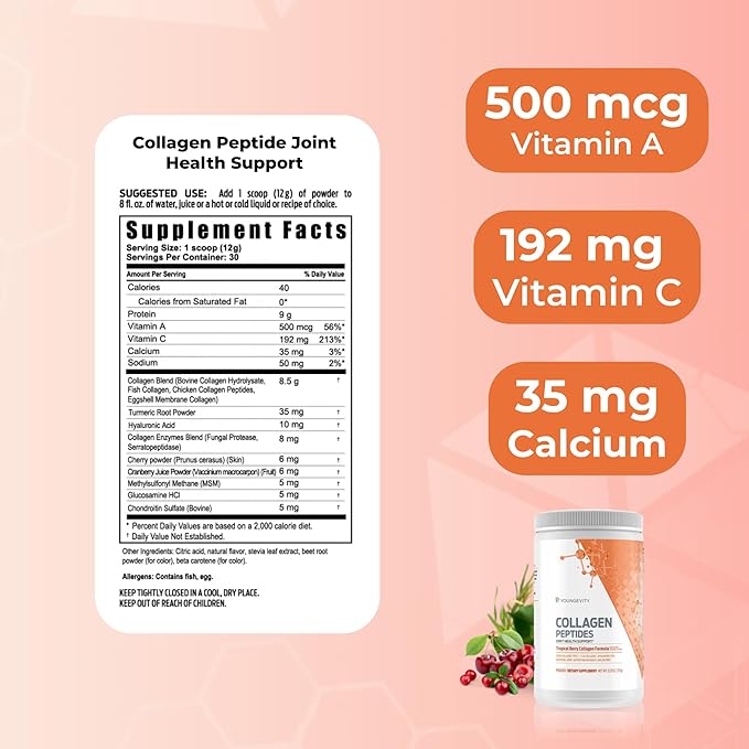 Youngevity Collagen Peptides – Bone Health Support