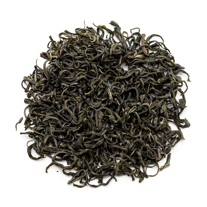 Oriarm Qingdao Laoshan Green Tea Loose Leaf - Chinese Cloud and Mist Green Tea Leaves 450g (16 ounce) Ziplock Resealable Bag