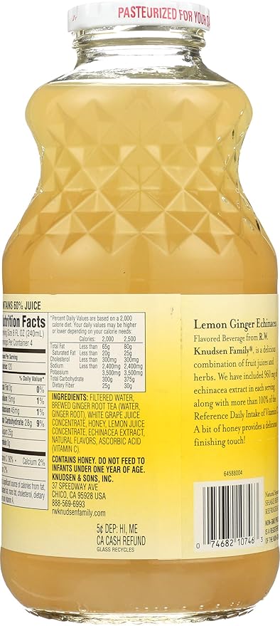Knudsen Juice Sn Lmn Gngr Echinacea