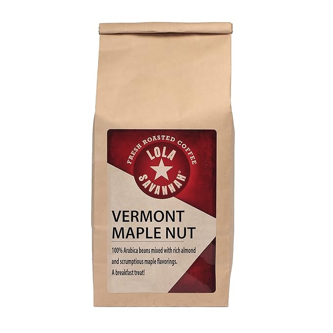 Lola Savannah Vermont Maple Nut Ground Caffeinated Coffee 5lb 1 Pack