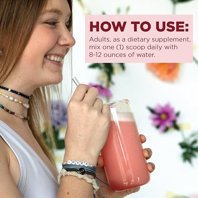 TransformHQ Beauty Collagen (30 Servings) Fruit Punch - Hair Skin &amp Nails Formula