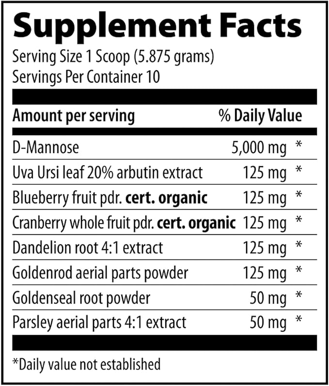 Vibrant Health U.T. Vibrance Powder Crisis Intervention for Urinary Tract Health 10 Servings