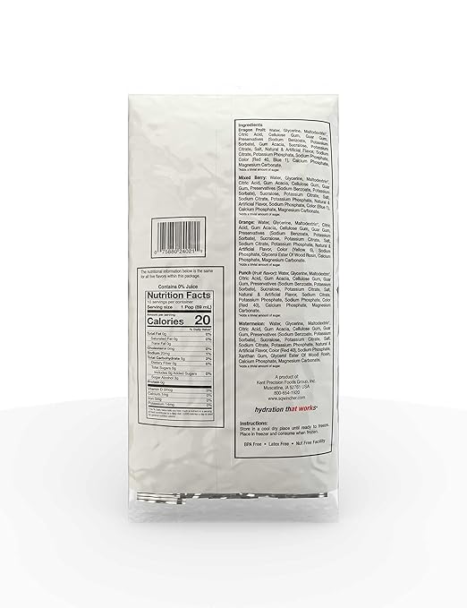 Sqwincher Zero Sugar Hydration Bundle with Strawberry Lemonade Drink Mix (Pack of 50) and Assorted Flavor Freezer Pops (50 Count)