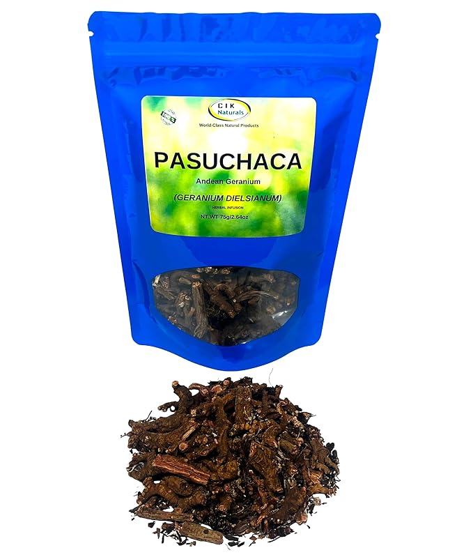 Pasuchaca Herbal Infusion Tea Andean Geranium Value (75g) Geranium dielsianum