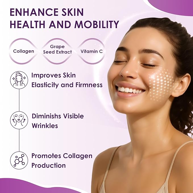 DRFOSTER Collagen Peptides Powder with Probiotics - Hydrolyzed Collagen Type I II III V X with Antioxidant Blend - Multi Collagen for Women Support Skin Hair Nail Joints &amp Gut 35 Servings Non-GM