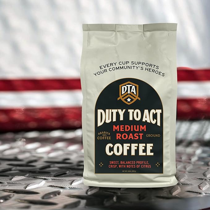 Duty to Act Dark Roast &amp Medium Roast Ground Coffee 2 lb. (Variety Pack)