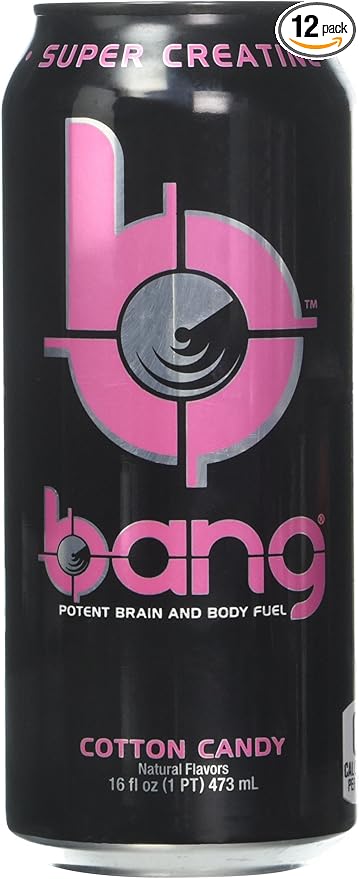 vpx Bang RTD Cotton Candy 16 Fl Oz (12 Count)