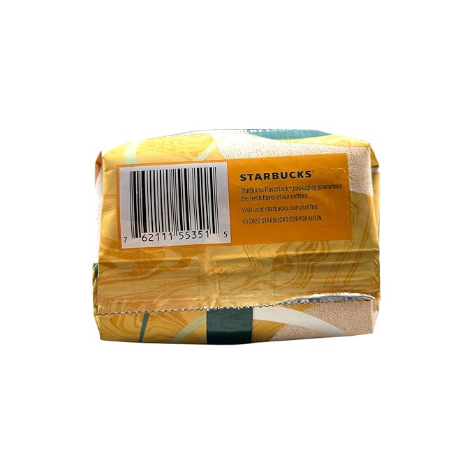 Starbucks Green Apron Blend Blonde Roast Whole Bean Coffee Honeybell Orange &amp Graham Cracker Notes 16 oz