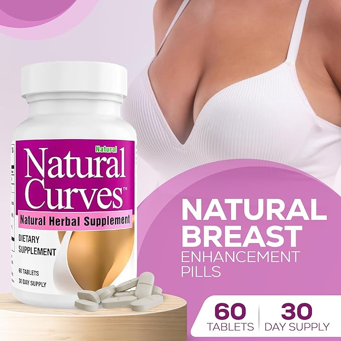 Breast Enhancement Supplement Herbal Bust Enhancer with Saw Palmetto Fenugreek Wild Yam Black Cohosh Vegan Non GMO 60 Capsules Fuller Firmer Bust Support for Women