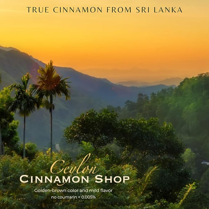 Ceylon Cinnamon Shop CinnaGuard™ Organic Ceylon Cinnamon Capsules | Extra Strength | 4 Month Supply | 120 Count - Non-GMO &amp Gluten Free Supplement