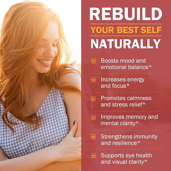 Saffron Supplement for Mood Focus Energy Support Organic Saffron Extract with Curcumin &amp Zinc High Absorption 90 Vegan Capsules