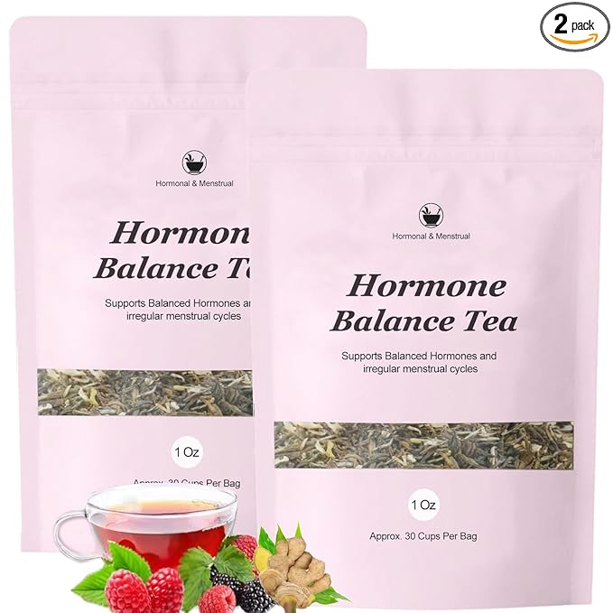 Hormone Balance Tea Hormone Balance for Women Organic Healthy Cycle Herbal Tea Loose Leaves 1 Count