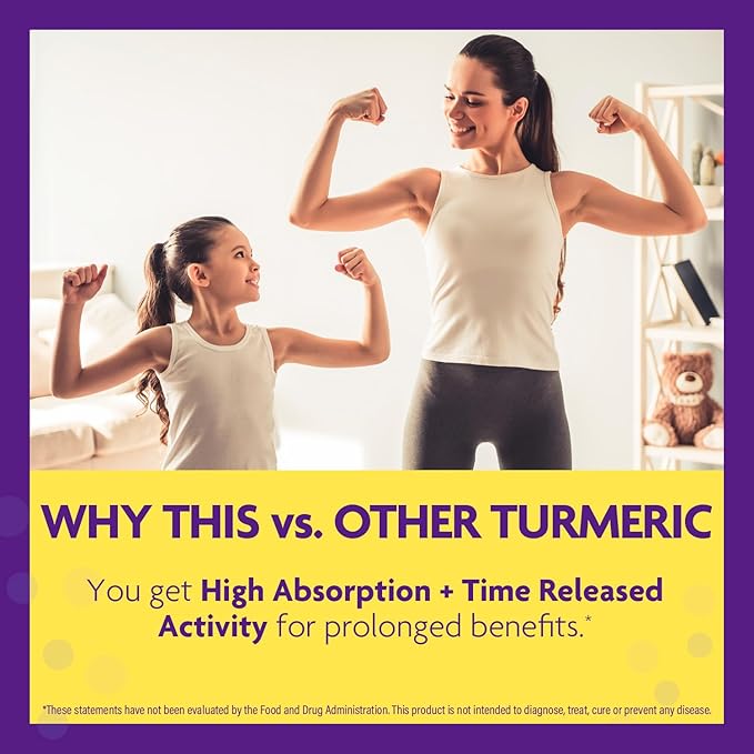 InnovixLabs Turmeric Curcumin with Black Pepper Extract - High Absorption Turmeric and Curcumin Supplements with BioPerine C3 Reduct &amp Curcumin C3 Complex - 100 Time Release Tablets