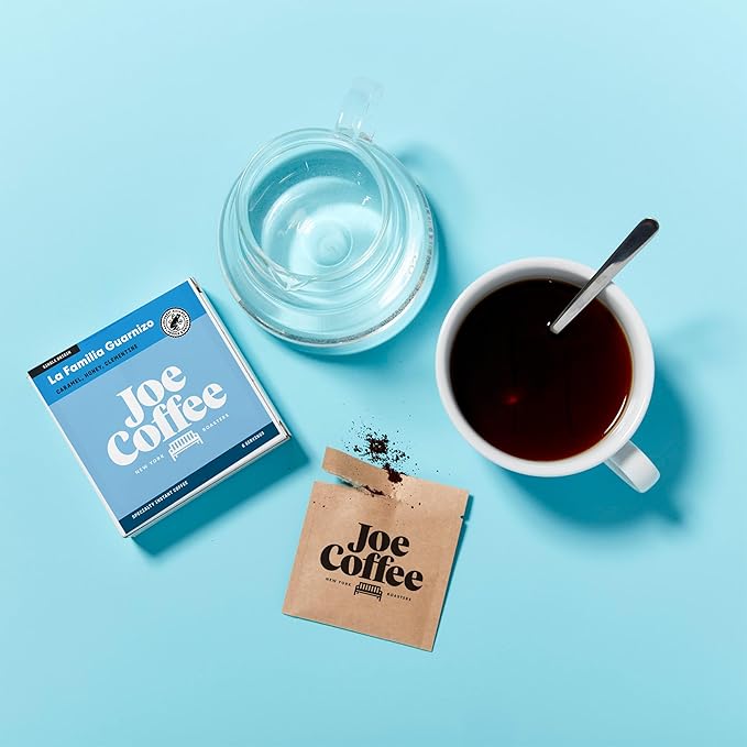 Joe Coffee Company - The Daily Specialty Instant Coffee Packets (6 Sachets) | NYC Roaster Kosher Climate-Friendly