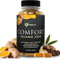 KaraMD Comfort Guard X24 | Joint &amp Movement Support Supplement | Turmeric Curcumin Boswellia &amp Ginger | Ease Muscle Discomfort &amp Joint Stiffness | Non-GMO Gluten Free &amp Vegan Friendl