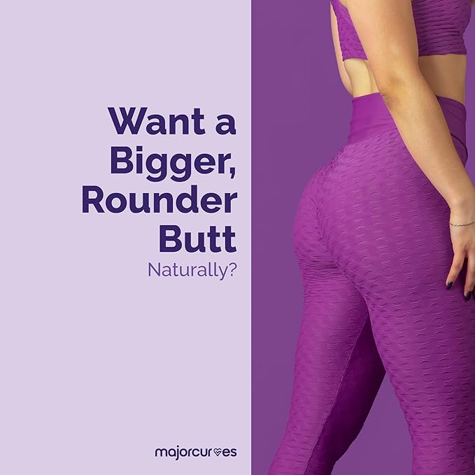 Bum Booster Pills – Butt Enhancement for Women Booty Growth Capsules for Bigger Bum Curvier Hips and Glutes Natural Brazilian Butt Lift Alternative with Fenugreek and Wild Yam