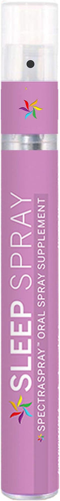 Sleep Support Spray (30 Day Supply) - Melatonin 5-HTP L-Theanine &amp Herbal Extracts Spearmint Flavor TSA Safe &amp Fast Absorbing by SpectraSpray