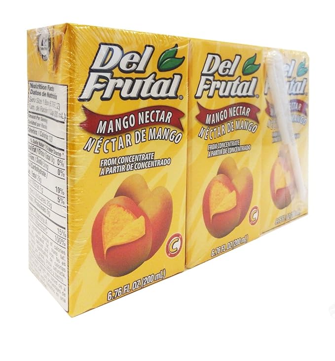 Del Frutal Mango Nectar 6.76 oz - Sabor Mango