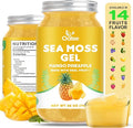 (28OZ Irish Sea Moss Gel Mango Pineapple Flavor - Natural Seamoss Gel with 92 Minerals and Vitamins - Non-GMO Gluten-Free Vegan - Immune Support