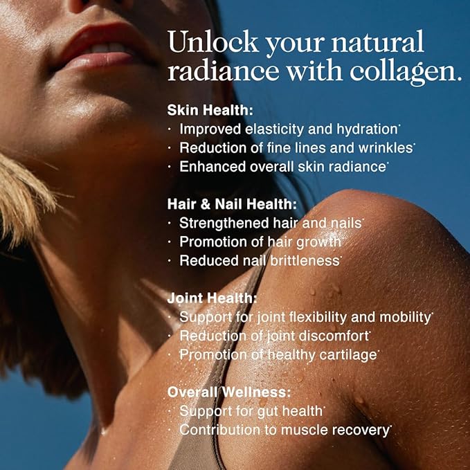 NAKED Vanilla Collagen Peptides Protein Powder 25 Servings Pasture-Raised Grass-Fed Hydrolyzed Collagen Supplement Paleo Friendly Non-GMO Keto Gluten Free 19.4oz