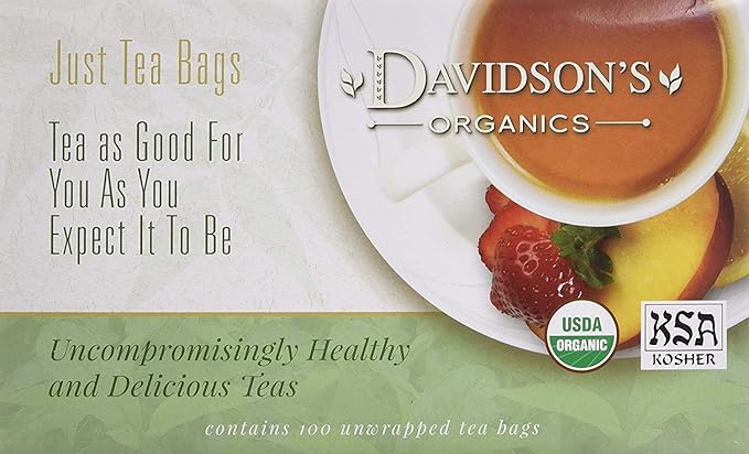 Davidson's Organics Ginger Spice 100-count Unwrapped Tea Bags