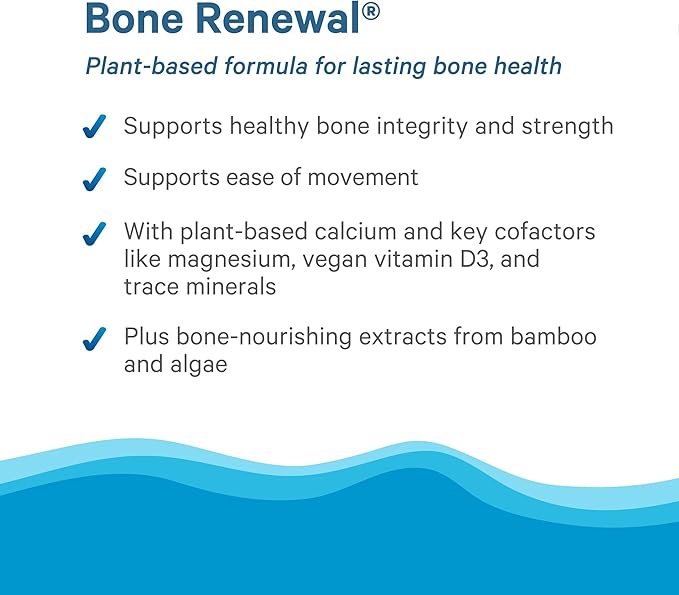 PURE SYNERGY Bone Renewal | Bioavailable Calcium with Cofactors | Natural Vegan Supplement with Vitamin D3 K2 Magnesium &amp Boron | for Lasting Bone Strength (150 Capsules)