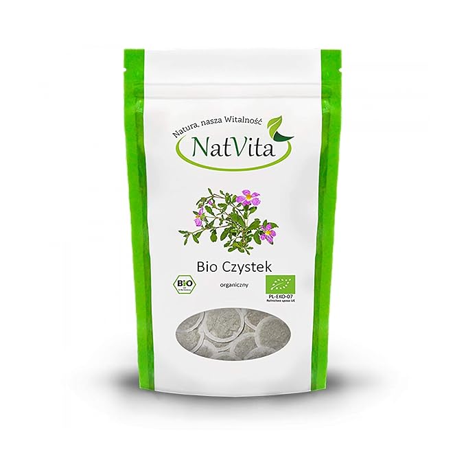 Organic Cistus Incanus Rock Rose 200 Tea Bags (200 x 1.3g) 9oz