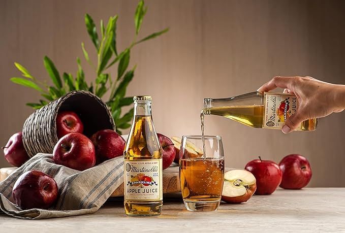 Martinelli's Sparkling Apple Juice 10 Ounce (Pack of 12)