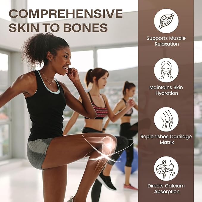 NATURE TARGET Multi Collagen Peptides Powder Bundle - Chocolate &amp Vanilla | Hydrolyzed Collagen for Women &amp Men with Creatine L-Carnitine Glutamine