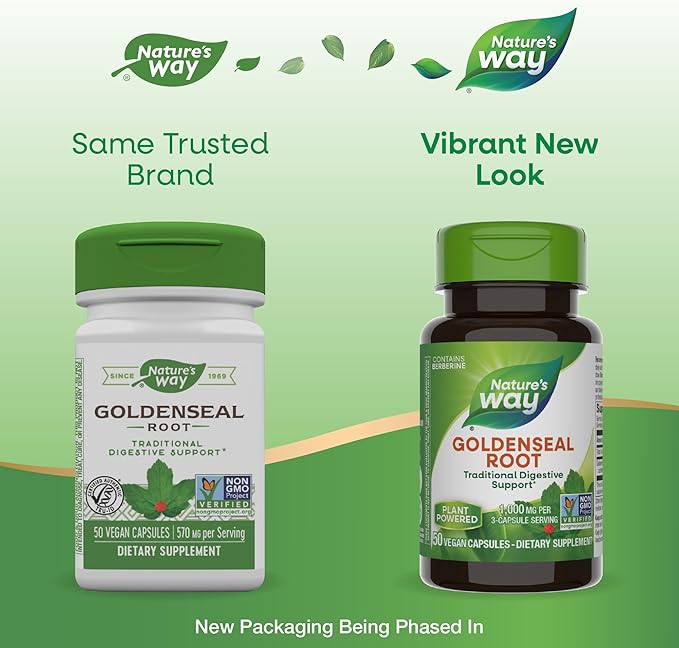 Nature's Way Goldenseal Root 50 Caps