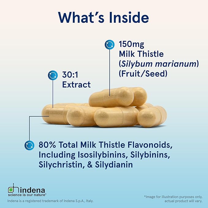 Jarrow Formulas Milk Thistle Supplement 150 mg 30:1 Milk Thistle Extract Standardized to 80% Total FlavonoidsDietary Supplement for Liver Function Support 200 Veggie Capsules for 200 Day(Pack of 2)