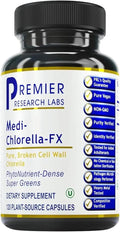 Premier Research Labs Medi Chlorella-FX - Chlorella Capsules Chlorophyll Capsules Organic Pills for Women &amp Men Chlorophyll Supplement - 120 Vegetarian Capsules