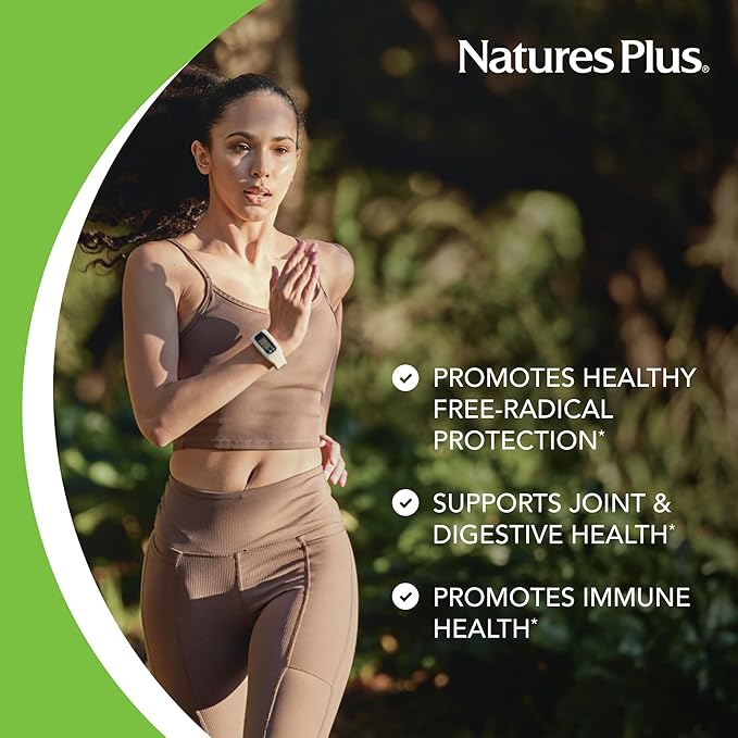 NaturesPlus PRO Longvida Curcumin 1000 mg - 30 Tablets - Promotes Healthy Free Radical Protection - Non-GMO Vegan &amp Gluten Free - 30 Servings