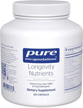 Pure Encapsulations Longevity Nutrients | Multivitamin/Mineral Complex to Support Healthy Aging Brain Function Eyes Bones and Vascular Health* | 120 Capsules