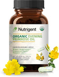 Organic Evening Primrose Oil Supplement 940 mg 100% Pure with 10% GLA High Absorption Liquid Organic Capsules Promotes Women's Health &amp Skin Health Cold Pressed 60 Count
