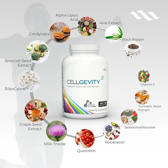 Advanced Riboceine Technology 120 Vegetable Capsules 60 Servings