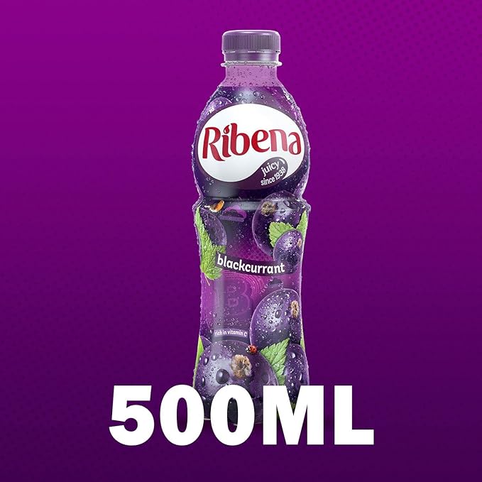 Ribena Blackcurrant juice drink 12 x 500 ml